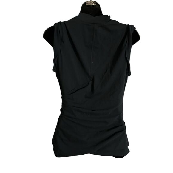 Beautiful 3.1 Phillip Lim navy blue Rolled Sleeve Draped Jersey Tank- size mediu - Picture 5 of 8